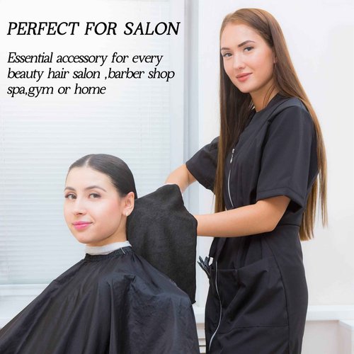 26 Packs of Bleach Proof Salon Towels Absorbent Microfiber Towels Bleach Resistant Salon Hand Towels for Gym, Bath, Spa, Shaving, Shampoo, Home Hair Drying, 16 x 28 Inches (Black)