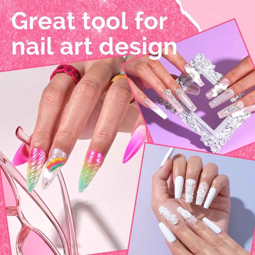 MelodySusie Kolinsky Acrylic Nail Brush,80% Kolinsky Hair,Professional Nail Art Brush for Acrylic Application,Nail Extension, 3D Nail Carving