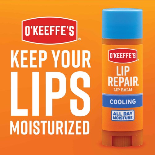 O'Keeffe's Lip Repair, All-Day Moisture, Cooling Relief Lip Balm - 3 Pack
