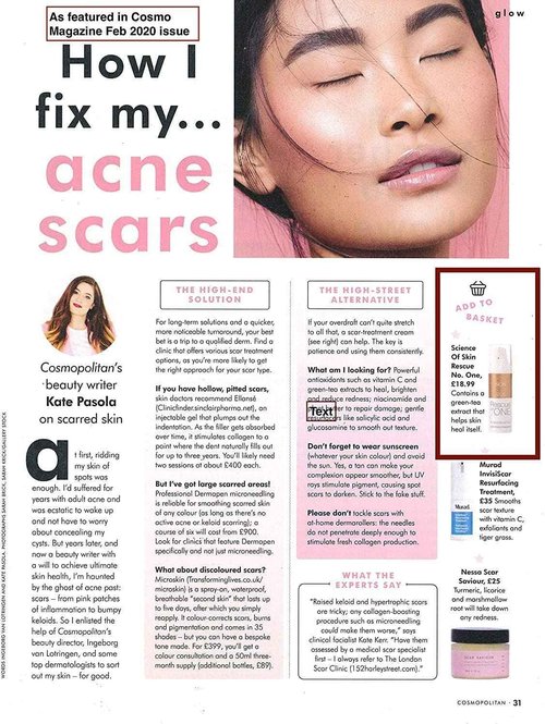 Science of Skin Rescue No. One For Spot, Blemish and Acne Scars