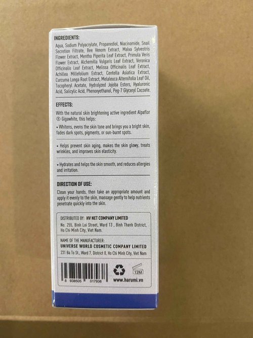 Hvsun Belani Harumi Serum – Anti-Aging Serum For Face, Reduces Dark Spots & Wrinkles, Hydrating & Moisturizing Formula for a Youthful Glow with HA & Niacinamide (1.01 Fl. Oz)