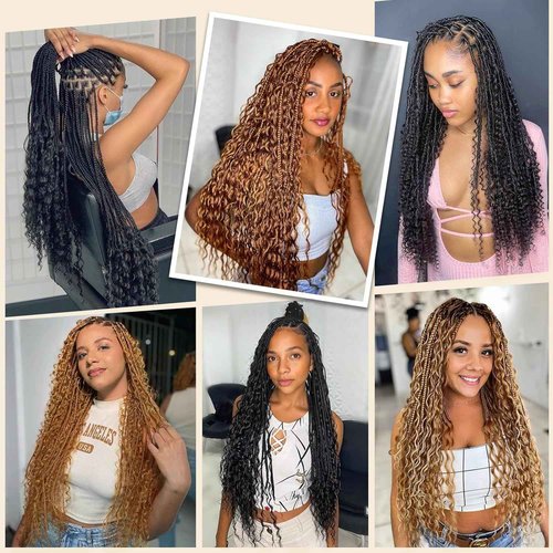 Luxvogue Curly Braiding Human Hair Light Brown 100g 20 Inch Color 27 Honey Blonde Deep Water Wave Bulk Human Hair for Braiding No Weft Brazilian Virgin Deep Curly Human Hair Extensions for Boho Braids