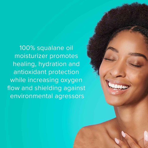 ClarityRx Nourish Your Skin 100% Squalane Oil for Face, Natural Plant-Based Moisturizing Facial Serum with Antioxidants for Dry Skin (1 fl oz)
