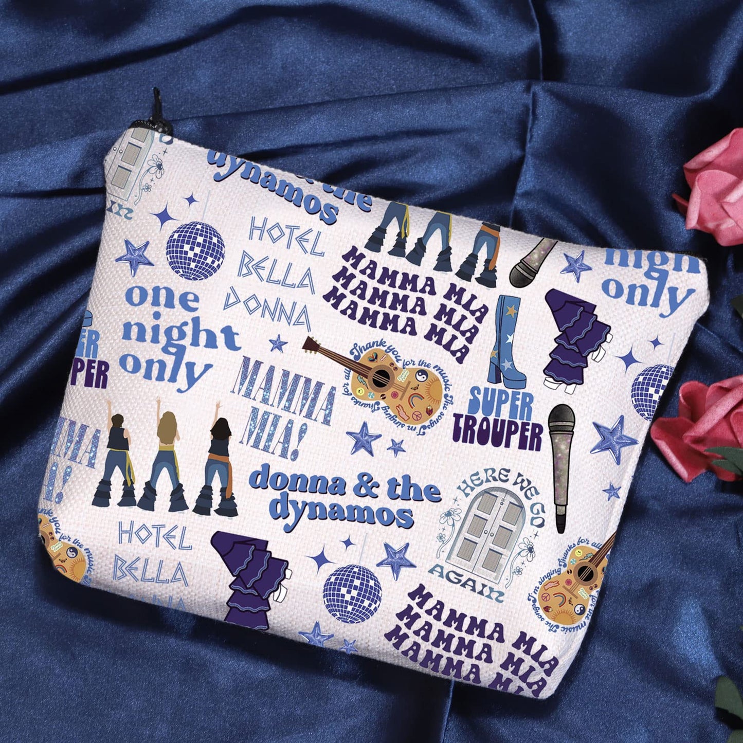 POFULL Mamma Music Inspired Gift Cosmetic Bag(Mamma Cosmetic Bag)