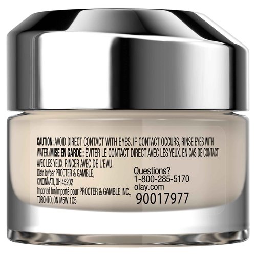 Olay Eye Cream, Total Effects Anti-Aging Treatment, 7-in-1 Hydrating, Evens Tone, Brightens, Smooths Line Lines, Minimizes Look of Pores, Firms, Reduces Dark Spots - Fast Absorbing, 0.5 Oz