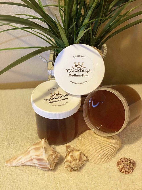 32oz My Gold Sugar - Sugaring for Hair Removal (Medium-Firm)