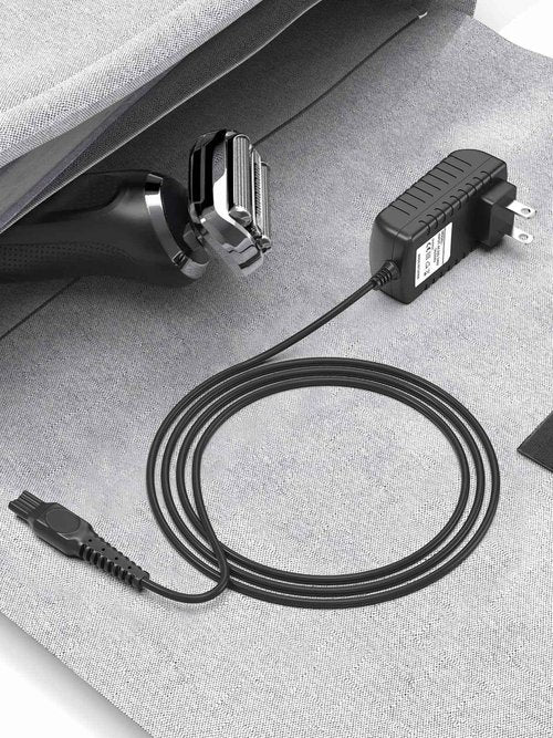 K-Mains 15V Charger Cord Fit for Philips HQ8505 Power Cord Fit for Norelco Series 3000 5000 6000 7000 9000 MG5750 MG7750 MG7790 Phillips Aquatec Arcitec Multigroom Shaver Electric Razor Beard Trimmer