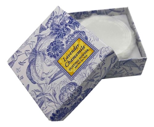 Greenwich Bay LAVENDER CHAMOMILE 3 Piece Beauty Gift Set of : BODY BUTTER, SPA SOAP, and DUSTING POWDER