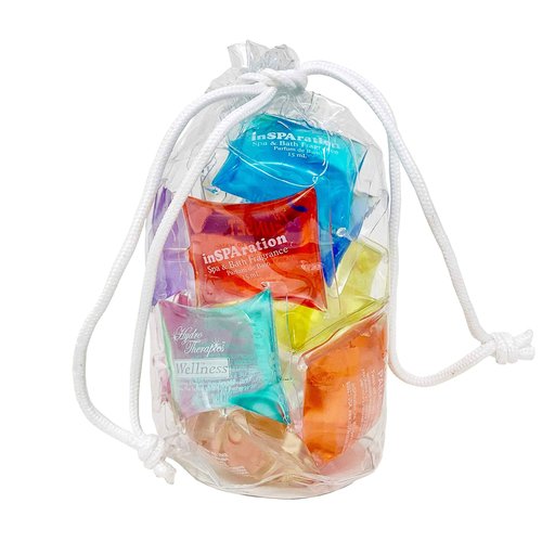 inSPAration Spa and Bath Aromatherapy Model# 151 Sample Gift Pack Bag, 1/2-Ounce