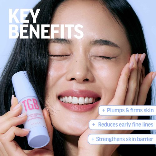 The Good Blends Collagen-Boosting Peptide Skin Drink Serum 1.01 fl oz | Korean Face Serum with Penta Peptides & Hyaluronic Acid | Hydrating, Plumping & Firming