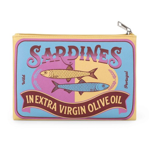Sardines Makeup Bag, Funny Sardine Bag,Small Makeup Bags,Creative Cute Makeup Bags,Portable Travel Toiletry Pouch,Coquette Make up Pouch for Women