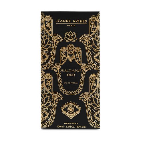 Jeanne Arthes - SULTANE OUD Eau de Parfum - Spray perfume for women - Oriental Scent - Notes of Rose, Saffron, Geranium - Made in France - 3.38 Fl.oz