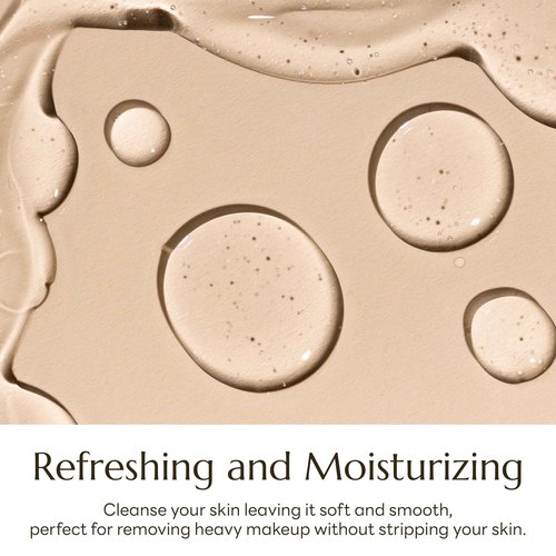 molvany Real Cleansing Oil - Korean Facial Cleanser, Whitehead, Blackhead & Makeup Remover - Complete Plant-Based Oil Cleanser Women Skincare - 6.76 fl. oz