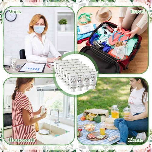 Dansib 48 Sets Employee Appreciation Gifts Thank You Team Gifts Hand Mini Lotion Bulk Inspirational Travel Size Hand Cream for Christmas Stocking Stuffer Employee Coworker Team Staff Teacher(Classic)