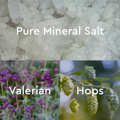 Kneipp Dream Away Mineral Bath Salt with Valerian & Hops - Soothing Bedtime Bath Blend - 17.6 oz - Up to 10 Baths