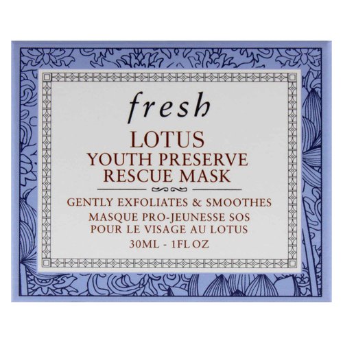 Fresh Lotus Youth Preserve Rescue Mask for Women - 1 oz Mask