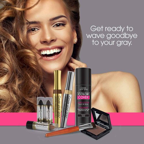 Cover Your Gray Fill In Powder - Medium Brown (Pack of 6)
