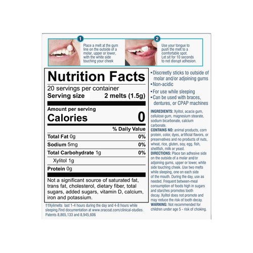 OraCoat® XyliMelts Bundle Slightly Sweet 100 Count and Slightly Sweet 40 Count, Dry Mouth Relief Products
