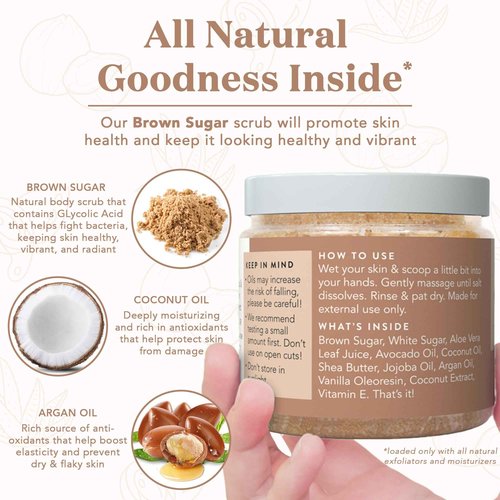 Bare Botanics Aloe Vera Mist + Brown Sugar Body Scrub