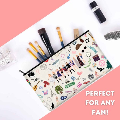 Echoglimmer 20 PCS Makeup Bag, Party Favors, Goodie Bags, Party Supplies, Fans Makeup Bag, Decorations Gift Bag, Birthday Party Favors, Party Bags - T3
