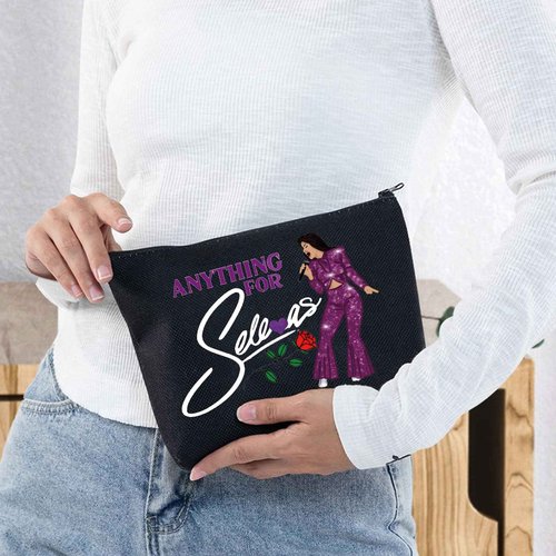 BWWKTOP Music Lover Cosmetic Bag Singer Fans Gift Music Album Gifts Singer Fans Zipper Pouch Bag Singer Merandise (anything for BL)