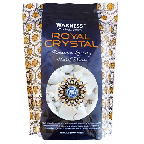 Waxness Wax Necessities Luxury Polymer Blend Hard Royal Crystal Wax 1.65 Pound