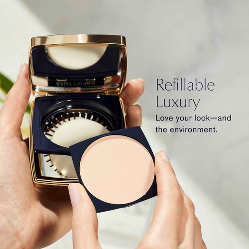Estée Lauder Double Wear 12-Hour Stay-in-Place Matte Powder Foundation Refill | Controls Oil & Shine, 0.39 Ounce, 2N1 Desert Beige