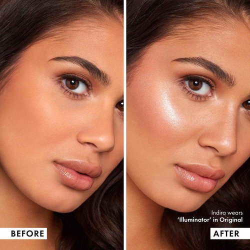 ICONIC LONDON Illuminator | Liquid Highlighting Drops for a Radiant Glow, Cruelty-Free, Vegan Makeup, Original (Champagne Shimmer) 0.45 Fl oz