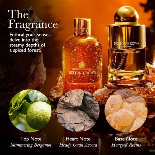 Molton Brown Mesmerising Oudh Accord & Gold Bath & Shower Gel 10 fl. oz.