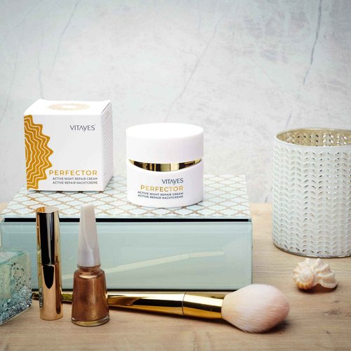 VITAYES Moisturizing Night Cream for Face with Vitamin C for Dark Spots, Fine Lines, Wrinkles, Even Tone and Acne Scar Removal, Hydrating & Brightening Skin for Women and Men
