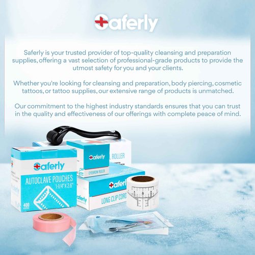 Saferly Skull Tattoo Ink Caps Cups for Tattooing, Disposable Pigment Holder with Base, Microblading Permanent Makeup Tattoo Supplies, Size #16 Large, Bag of 200, Black