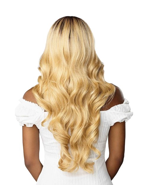 Sensationnel Dashly HD Lace Front Wig - LACE UNIT 23 (Color:CHUNKY HIGHLIGHT 30)
