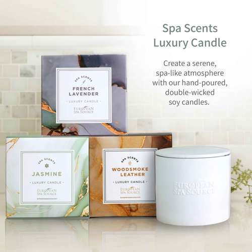 European Spa Source Luxury Body Wash, Orange Blossom and Geranium, Refreshing Bath and Shower Gel Cleanser, 22 fl oz.