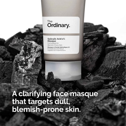 The Ordinary Pore Control Collection - Skin Care Bundle Set for Congested Skin - Salicylic Acid 2% Masque, Niacinamide 10% + Zinc 1%, Squalane Cleanser, Natural Moisturizing Factors + HA