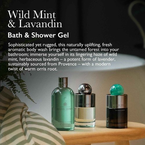 Molton Brown Wild Mint & Lavandin Bath & Shower Gel 10 fl. oz.