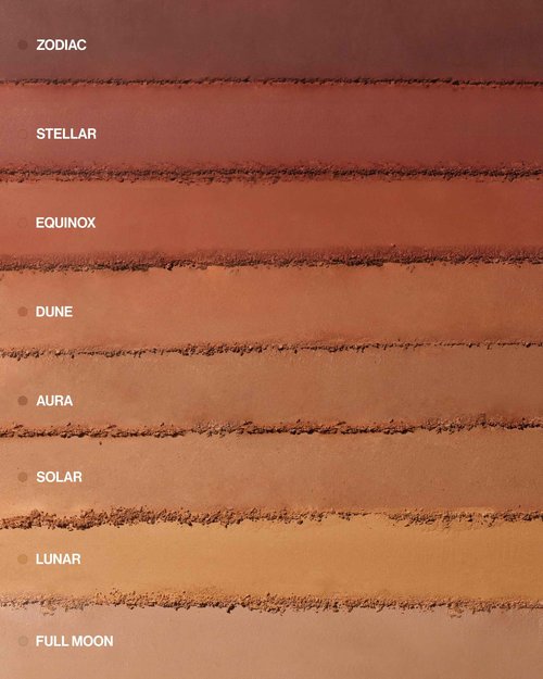 MAKE Beauty Skin Mimetic Microsuede Bronzer Powder - Matte Bronzing Powder Contour, Buildable Formula, Non Comedogenic, Long Lasting Color. Shade - Aura for Light to Medium Skin