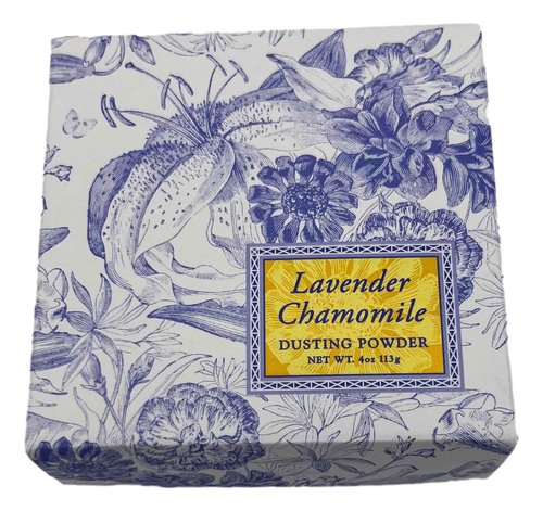 Greenwich Bay LAVENDER CHAMOMILE 3 Piece Beauty Gift Set of : BODY BUTTER, SPA SOAP, and DUSTING POWDER