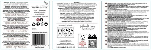 Baylis & Harding Gift Set for Women - Luxury Bath & Skincare - Moonlight Fig - 6-Pack