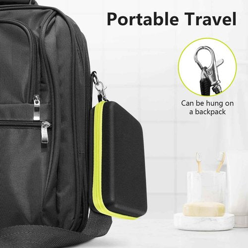 EcoVibe EVA Protective Shaver Hard Case Compatible with Philips One Blade QP2724/90 QP2834/70 QP2630/72 Hybrid Electric Trimmer Hard Portable Storage Carrying Case for Shavers and Accessories