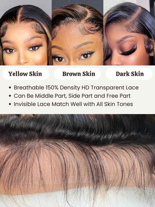 ANMETAN Honey Blonde Highlight 4x4 Closure Body Wave Human Hair, Balayage Colored F1B/30 Black with Brown 12A Remy Hair 4x4 HD Transparent Lace Closure Pre-plucked Free Part Natural Hairline 14 Inch