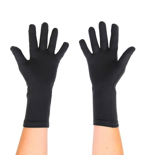 Protexgloves Original Gloves (Crow Black, Medium)