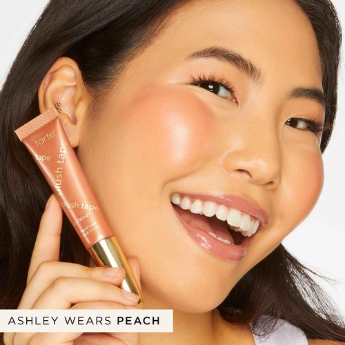 tarte blush tape liquid blush – Buildable Cream Blush Makeup, Lightweight Formula, Blurs appearance for Radiant Cheek Glow, Vegan & Cruelty Free