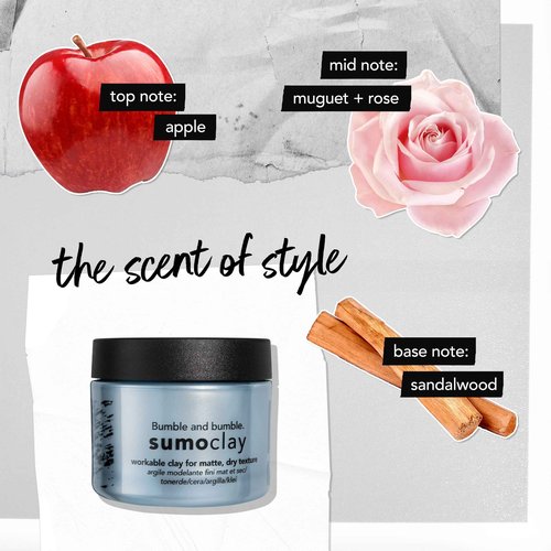 Bumble and bumble. Sumoclay Matte Texture Clay | Workable Texture, Moldable Hold + Matte Finish | Wavy, Straight, 1.5 Ounce