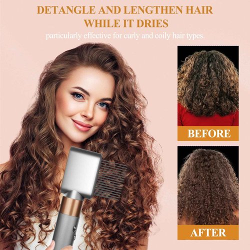 YTCHYYSK Wide-Tooth Comb Pre-Styling Dryer Nozzle Attachment Replacement and Large Diffuser Attachment for Dyson Airwrap Attachments