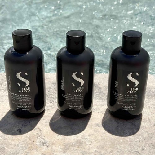 ALFAPARF MILANO Semi di Lino Sublime Cellula Madre Nourishing Multiplier for Dry Hair - Nourishes Hair Without Weighing It Down - Protects Color - Adds Shine (5.07 fl. oz.)