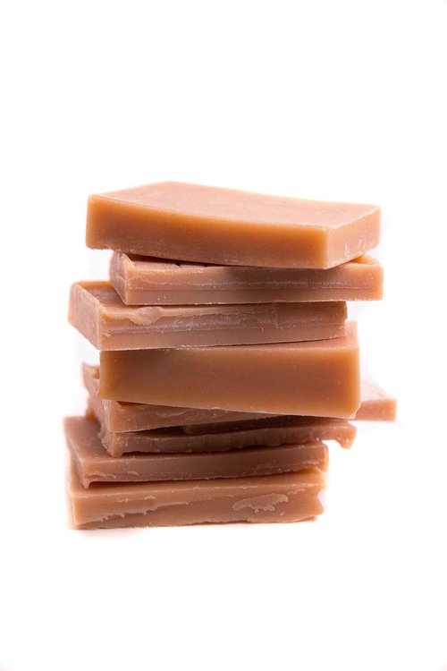 Aspen Kay Naturals - 1 Pound Bag of Fugly Soap, a Mixture of Dented & Imperfect Soap Bars, Soap Ends & Chunks. Natural & Organic Ingredients. (Turmeric)