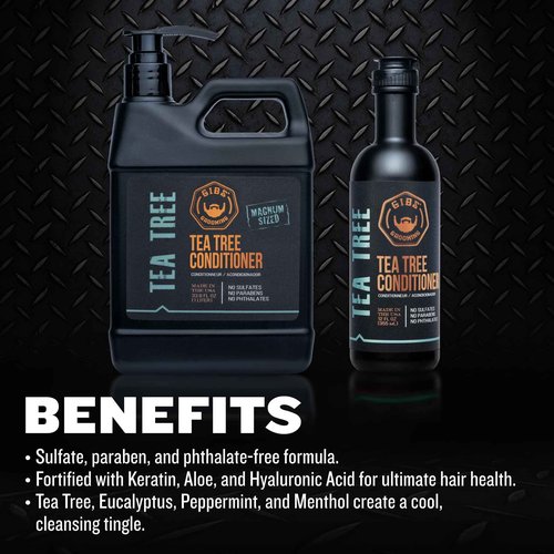 GIBS Grooming Tea Tree Conditioner, 33.8 fl. oz.