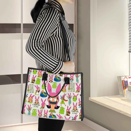 LEVLO Louis Cosmetic Bag Belcher Fans Gift Bob Family Zipper Pouch Bag Louis Cartoon TV Show Merchandise (I'll See You LT)
