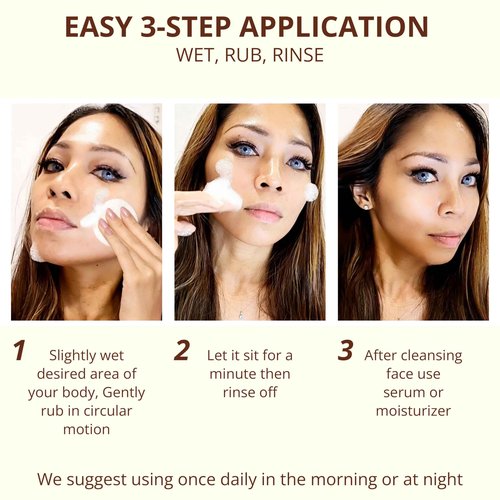 Live Healthy The Original Kojic Acid & Sea Moss Cleansing Pads - Natural, Face Cleanser, with Vitamin E, Glycolic Acid & Hyaluronic Acid - Clears Acne, Face Peel Toner Pads - Made in USA | 30 Pack