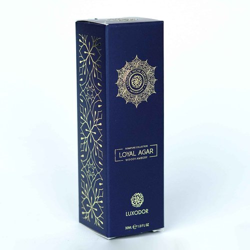 Luxodor Loyal Agar-Wood Ambery Perfume | Signature Collection Fragrance - Unisex | Long Lasting | Best Perfume for Women and Men - 1.0 oz